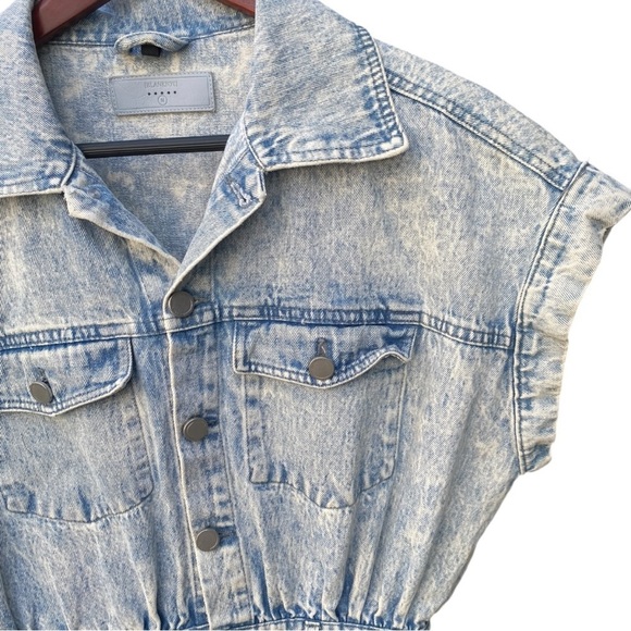 BLANK NYC Denim Shorts Jumpsuit I Size: M - Picture 5 of 16